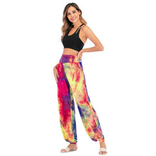 Load image into Gallery viewer, Women&#39;s New Casual Tie-dye High-waisted Trousers
