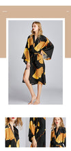 Load image into Gallery viewer, New style pajamas women's spring and summer Nightgown medium length plus size bathrobe morning gown household clothes
