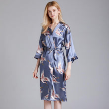 Load image into Gallery viewer, Women's soft and comfortable siamese home pajamas
