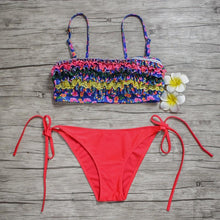Load image into Gallery viewer, New Split Bikini Fashion Flash Print Swimsuit
