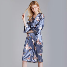 Load image into Gallery viewer, Women's soft and comfortable siamese home pajamas
