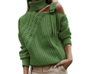 Autumn and Winter Solid Knitwear