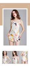 Load image into Gallery viewer, Ice pajamas Summer sexy underwear thin cute elephant sling shorts suit
