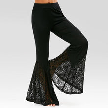 Load image into Gallery viewer, Women&#39;s Knitting Lace Flare Pants
