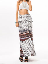 Load image into Gallery viewer, Casual vacation style Bohemian seaside split skirts 3 color
