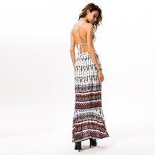 Load image into Gallery viewer, Casual vacation style Bohemian seaside split skirts 3 color
