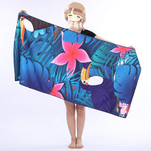 Load image into Gallery viewer, Printed Beach Towel Adult Printed Swimming Sweat Beach Seat Towel Bath Towel
