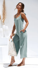 Load image into Gallery viewer, Spring/Summer Fashion Women&#39;s Wear Sling Jumpsuit
