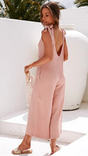 Load image into Gallery viewer, Spring/Summer Fashion Women&#39;s Wear Sling Jumpsuit
