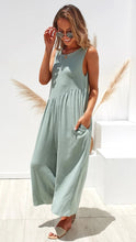 Load image into Gallery viewer, Spring and Summer Fashion Women&#39;s Sling Sexy Solid Color Jumpsuit
