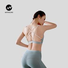 Load image into Gallery viewer, Back fitness running fast dry Yoga Pants sports no steel ring tennis bra underwear women
