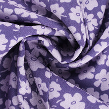 Load image into Gallery viewer, Romantic Purple Bow Girl&#39;s Wind Flowers Show Thin Versatile V-neck Dress
