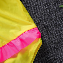 Load image into Gallery viewer, Sexy Lace-up Belly Halter Ruffled One-piece Bikini Swimsuit
