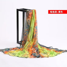 Load image into Gallery viewer, 24 Color Printed Shawl Seaside Sunscreen Beach Towel Scarves
