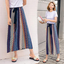 Load image into Gallery viewer, Chiffon Bohemian Wide-leg Pants Seaside Holiday Beach Pants
