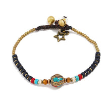 Load image into Gallery viewer, New Boho Ethnic Style Jewelry Nepal Bracelet Retro Creative DIY Wax Rope Woven Jewelry
