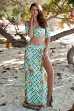 Load image into Gallery viewer, Bohemian Beach Vacation Casual Two-piece Skirt
