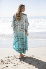 Load image into Gallery viewer, Beach Robes Seaside Vacation Blouse Cover Up Maxi Dress
