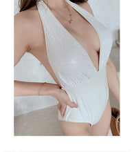 Load image into Gallery viewer, Beach Sequined One-piece Swimsuit
