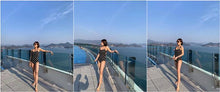 Load image into Gallery viewer, Polka-deck Tight Beach One-piece Swimsuit
