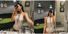 Load image into Gallery viewer, Sexy Pure White Beach Holiday One-piece Swimsuit
