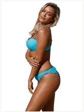 Load image into Gallery viewer, Sexy Bikini Print Sling Women's Swimsuit Split Two-Piece Set
