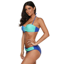 Load image into Gallery viewer, Sexy Gradient Bikini Low Waist Triangle Swimsuit
