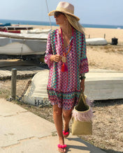 Load image into Gallery viewer, Bohemian Print Casual Dress
