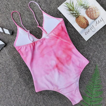 Load image into Gallery viewer, Pineapple Print One Piece Bikini
