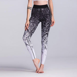 Printed Sports Stretch Tight Yoga Pants