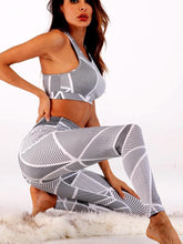 Load image into Gallery viewer, Printed Yoga Fitness Sports and Leisure Set
