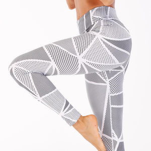 Printed Yoga Fitness Sports and Leisure Set