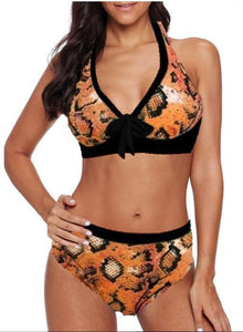 Ladies sexy plus size swimsuit