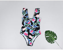 Load image into Gallery viewer, Falbala Printed One-piece Swimwear
