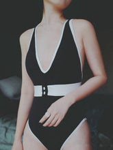 Load image into Gallery viewer, INS Stitched Siamese Sexy Bikini
