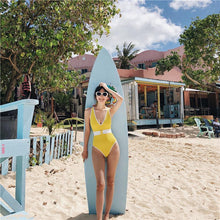 Load image into Gallery viewer, INS Stitched Siamese Sexy Bikini
