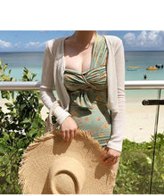 Load image into Gallery viewer, Sexy Floral One-Shoulder Twisted One Piece Swimsuit
