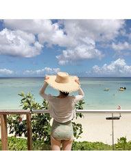 Load image into Gallery viewer, Sexy Floral One-Shoulder Twisted One Piece Swimsuit
