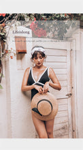 Load image into Gallery viewer, Sexy Stitching Triangle One Piece Swimsuit
