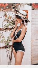 Load image into Gallery viewer, Sexy Stitching Triangle One Piece Swimsuit
