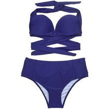 Load image into Gallery viewer, Solid Bikini Two Piece Set
