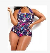 Load image into Gallery viewer, Sexy Fringed Halter Plus Size Swimsuit
