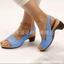 Load image into Gallery viewer, New Autumn Fishmouth Toe Beach Women&#39;s Sandals Large Size Women&#39;s Shoes
