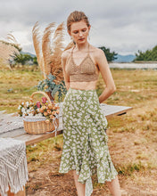 Load image into Gallery viewer, Summer Small Daisy Slim A-line Skirt Printed Trend Skirt
