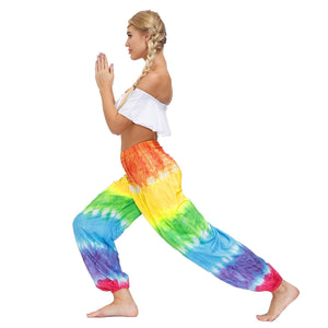 Summer bohemian sports fitness yoga pants-1