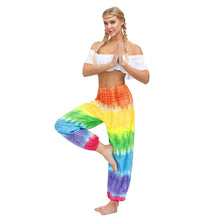 Load image into Gallery viewer, Summer bohemian sports fitness yoga pants-1
