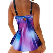 Load image into Gallery viewer, Women&#39;s One-piece Multicolor Sling Swimsuit
