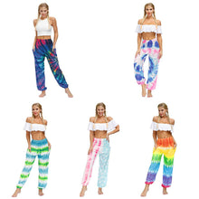 Load image into Gallery viewer, Summer bohemian sports fitness yoga pants-1
