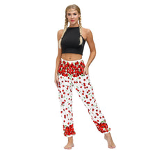 Load image into Gallery viewer, Bohemian new floral digital printing women&#39;s casual sports Yoga Pants loose corset pants wholesale
