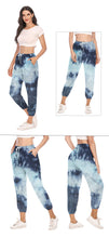 Load image into Gallery viewer, New Women&#39;s Tie-dye Casual Sweatshirt Sports Trousers
